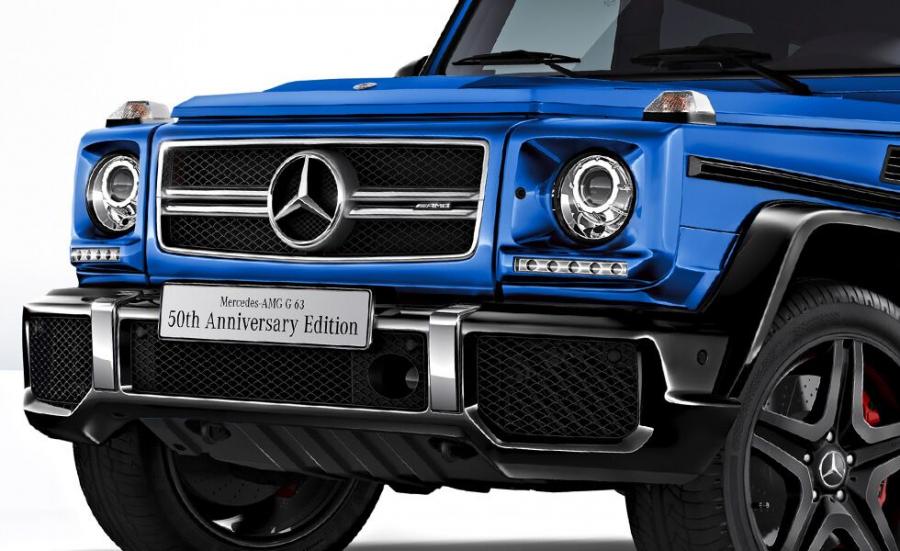 Детали экстерьера Mercedes-AMG G63 50th Anniversary Edition 2017 года  (фото 9 из 12)